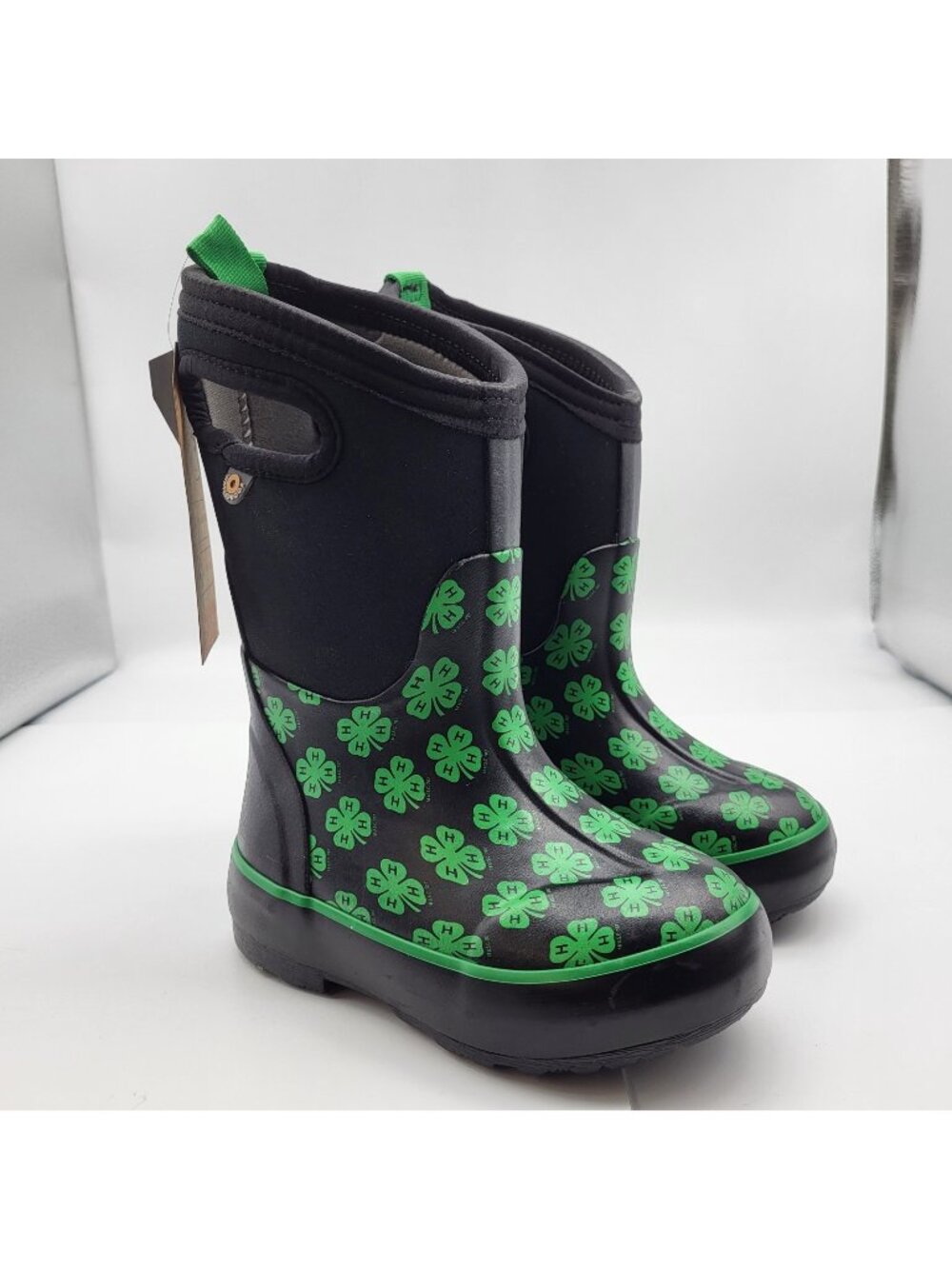 BOGS Unisex Kids' 4-H Farm Boot SZ 9 lChilds New Chore Rain boots